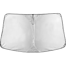 EcoNour Windshield Sunshade Compatible for Porsche 718 Boxster 2017-2021 2022 2023, Sun Visor for Front Windshield & Window Sun Shade Cover, UV Heat Blocker & Protector, Car Accessories