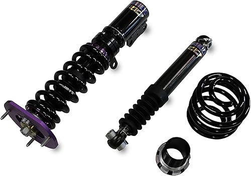 Miniatura 105 de D2 Racing RS Coilovers 36 MANERAS ajustables para 1993-2002 Nissan Marzo