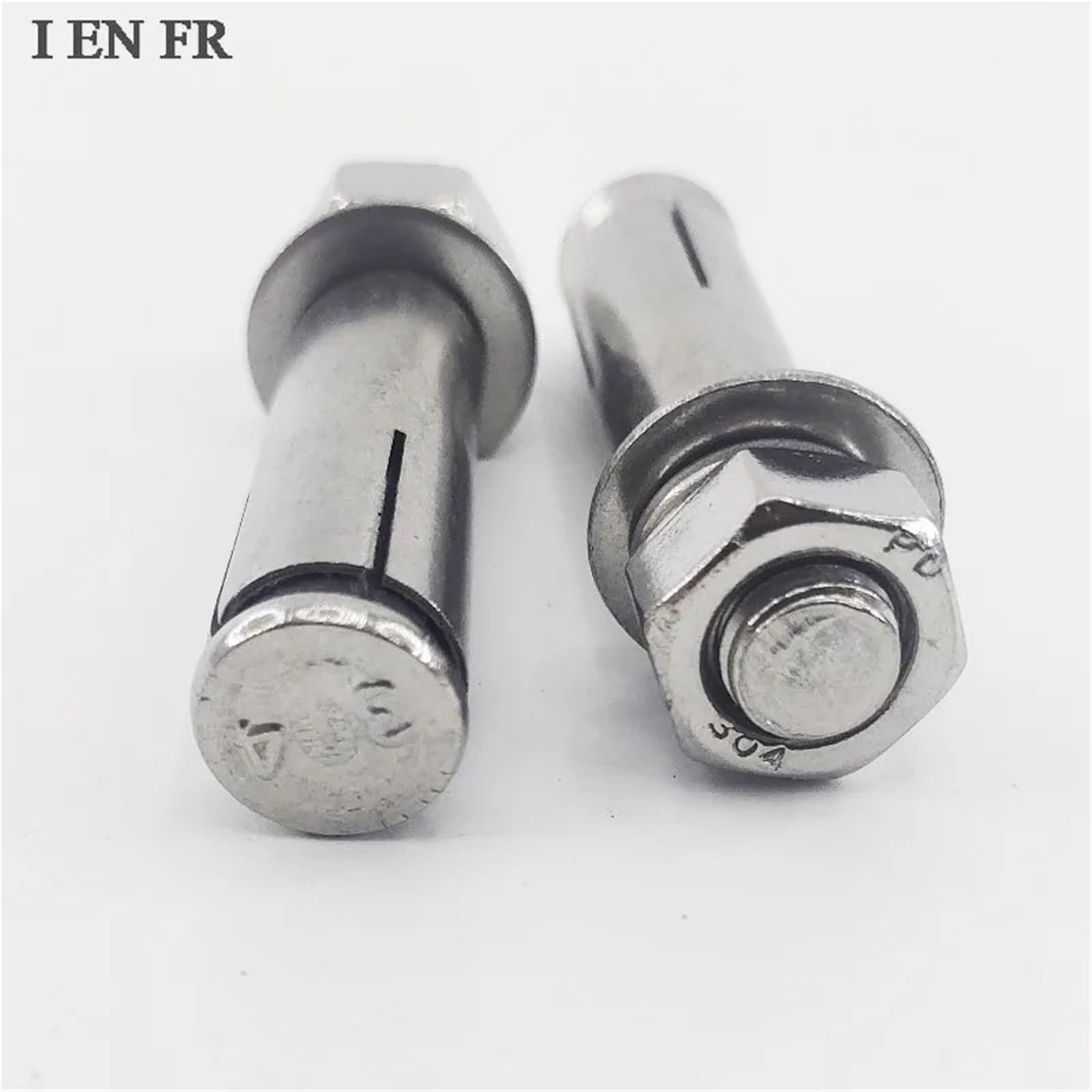 Dübel 10mm 1/5 Stück M6 M8 M10 -M20 304 A2 Edelstahl Sechskant-Expansionsschraubenhülse Betonankerbolzen(1pcs,M12x150)