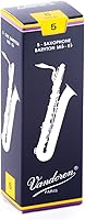 Vista 10 de Vandoren lengüetas tradicionales para saxo barítono, resistencia 2, caja de 5 unidades, 3