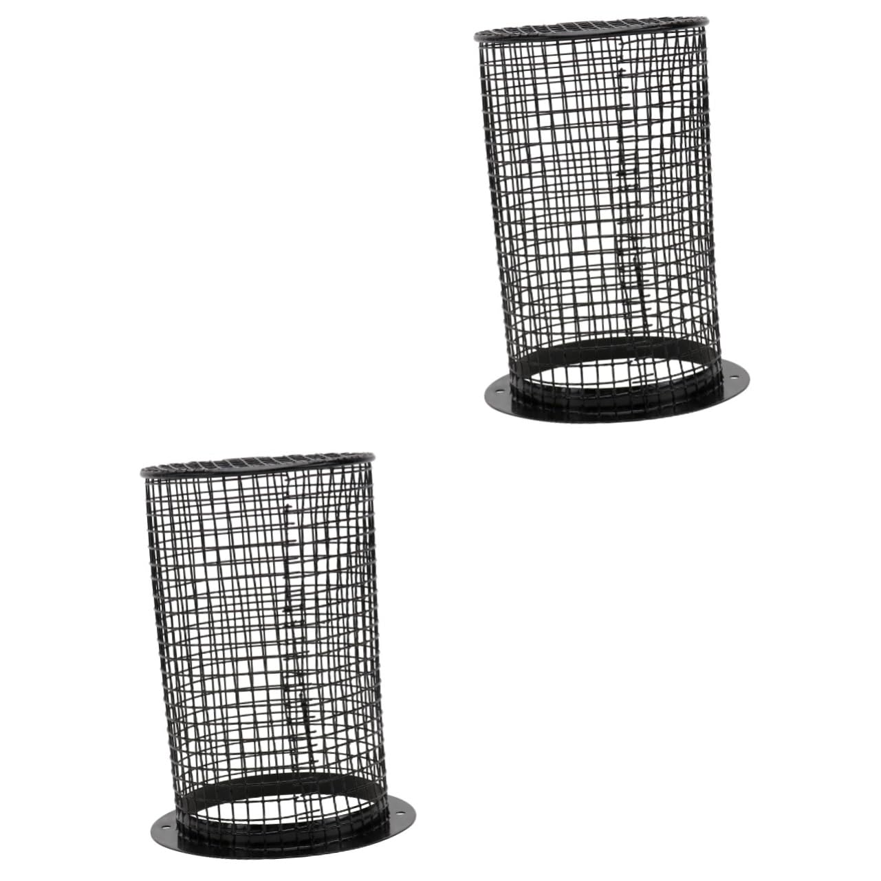 jojofuny 2 Pz Copertura in rete antiscottatura rettile luci notturne lampade notturne Calore crogiolarsi rettili copertura antiscottatura in ferro coprilampada antiscottatura ferro da stiro