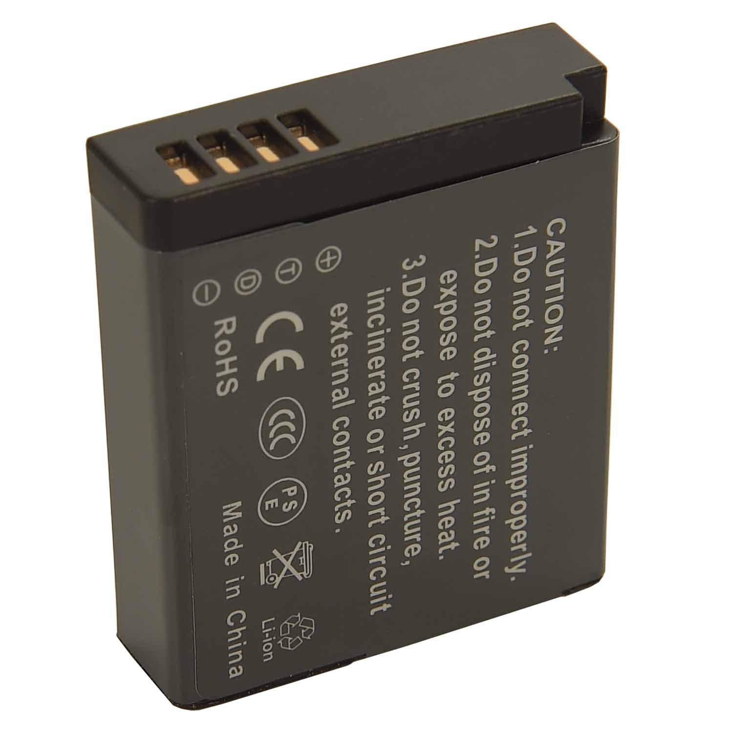 Blumax Akku-Ladegerät Für Panasonic DMW-BLH7 – Inkl. KFZ-Adapter, Kompatibel Mit Lumix DMC-GM1, GM5, GF7