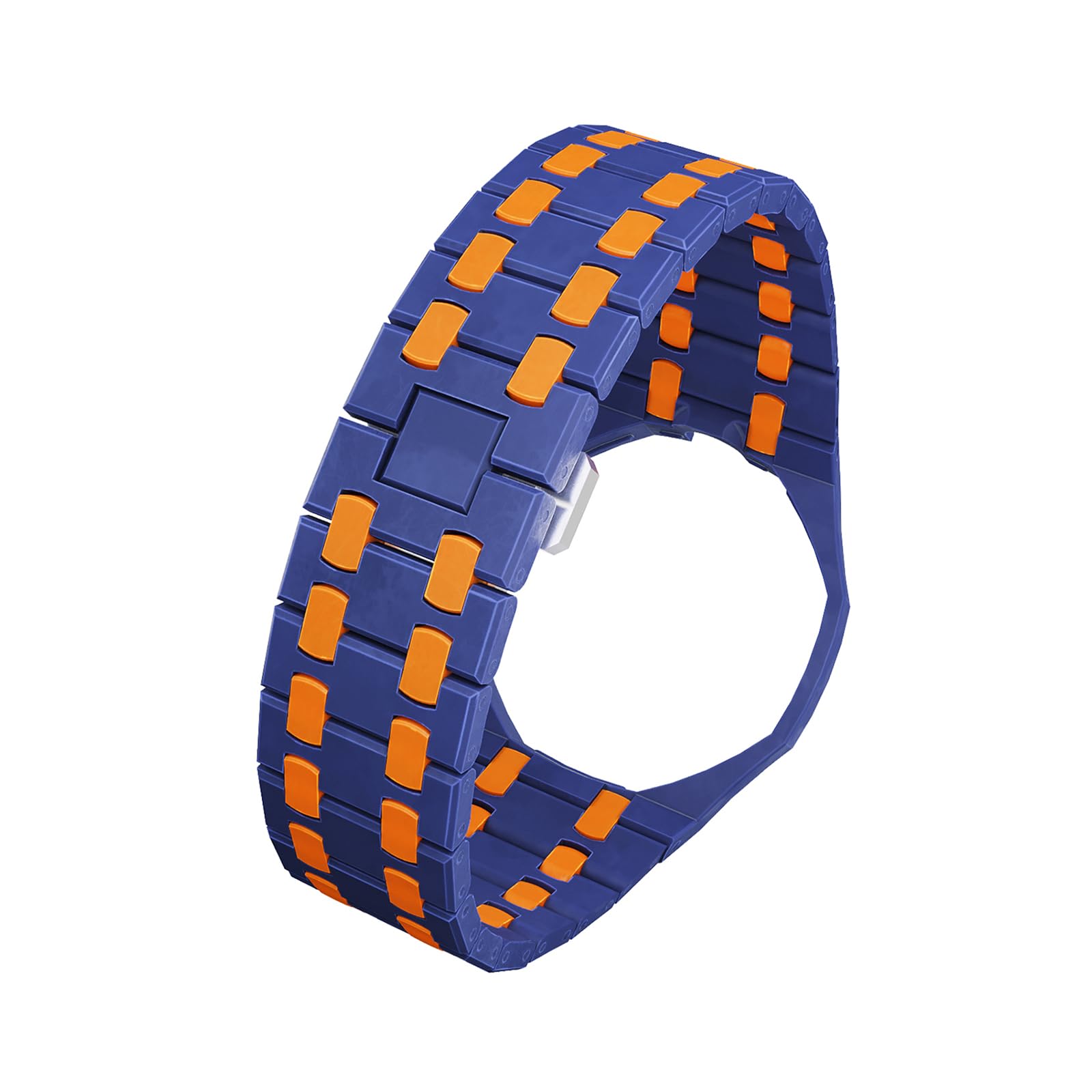Zintegrowany pasek do zegarka wszystko w jednym, lekki pasek zastępczy z bio-ceramiki, pełne akcesorium ochronne zaprojektowane do zegarka Swatch X Royal Pop