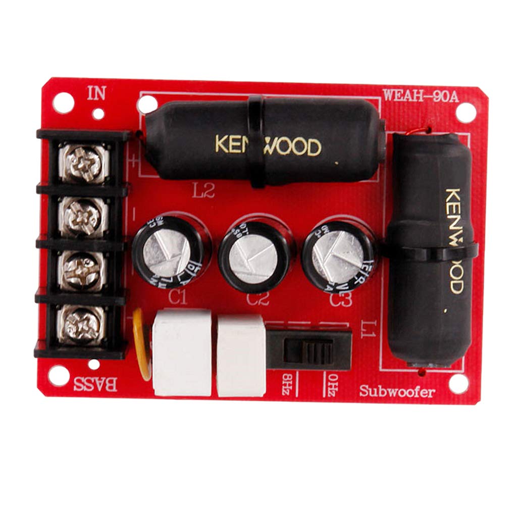 Homyl 200WBass Subwoofer Crossover Frequency Distributor Divider DIY Home Theater