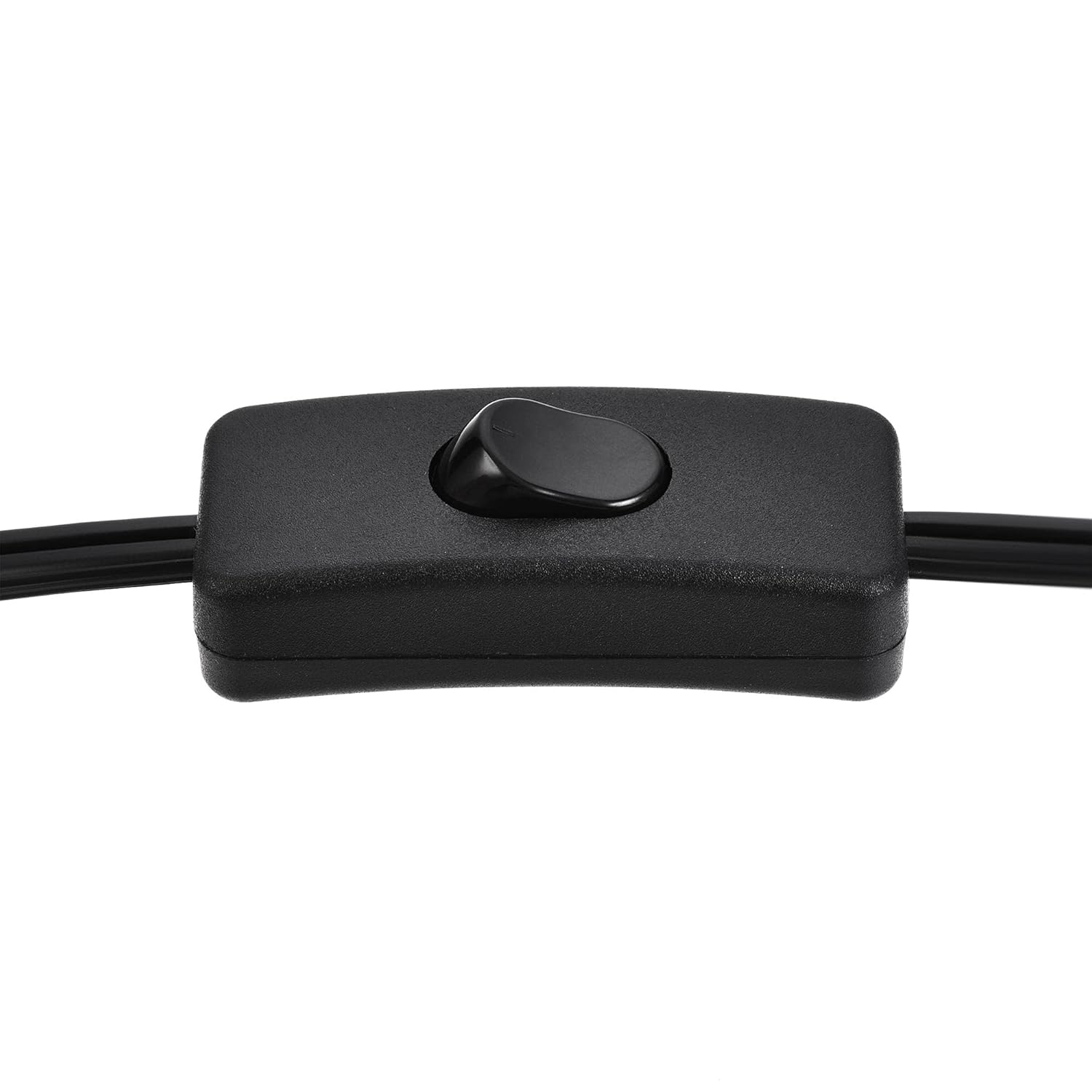 uxcell US Plug Lamp Cord with Switch, SPT-2 18AWG Power Wire 1.8M Black, UL Listed 4Pcs