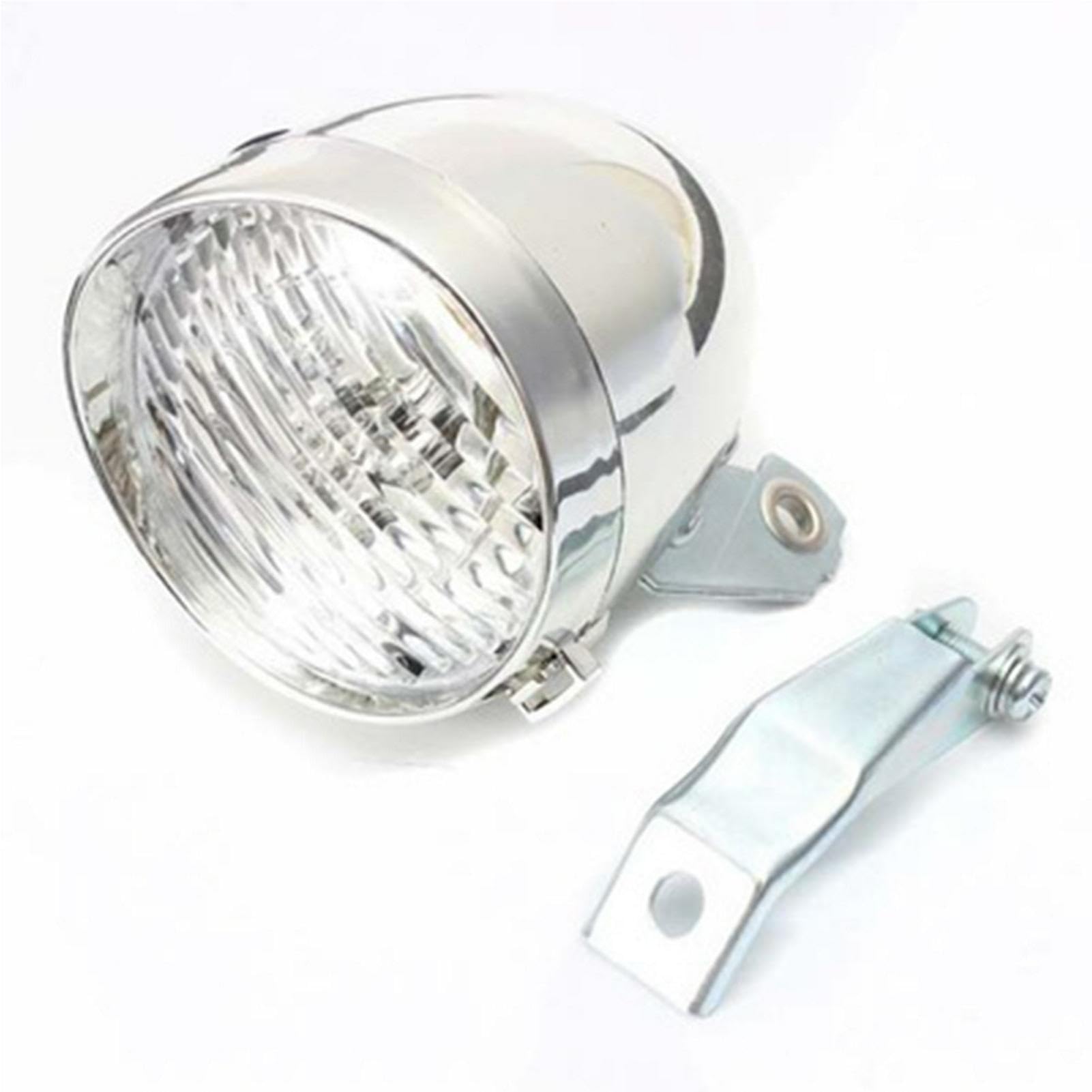 Bicycle Vintage Light, 3 LED Vintage Retro Bicycle Front Light Lamp, Night Riding Safety Cycling Flashlight Front Head Bike Lamp with Mounting Bracket