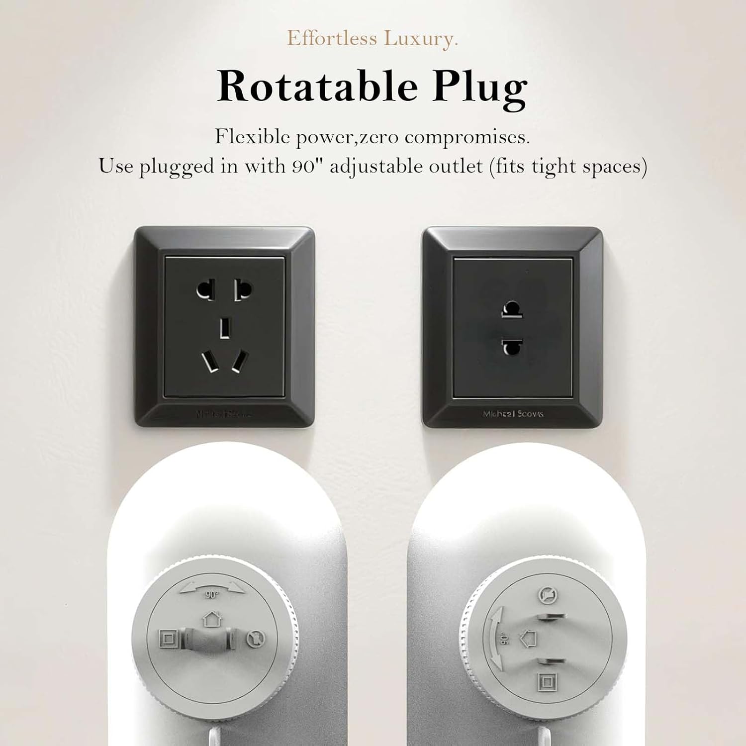 Plug in Waterless Oil Diffuser and 5 OZ Essential Oil for 600 Sq. Ft Room Home Hotel Office, Mini Wall Mounted Smart Scent Air Freshener Machine with Bluetooth App, House Outlet Aroma Diffuser White - Image 7