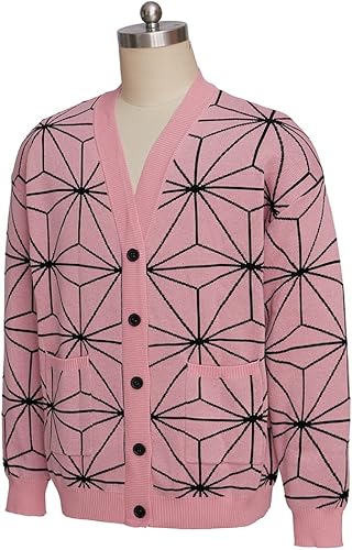 Miniatura 2 de Giyuu - Disfraz de cosplay de Giyuu, cárdigan, suéter de Halloween para hombre