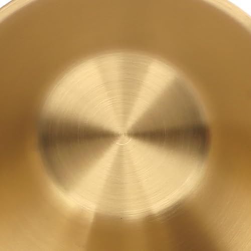 Miniatura 8 de Fdit Gigicloud - Cuenco para mezclar de acero inoxidable, cuenco profundo de acero inoxidable 304 con diseño de doble capa, ideal para cocinar,