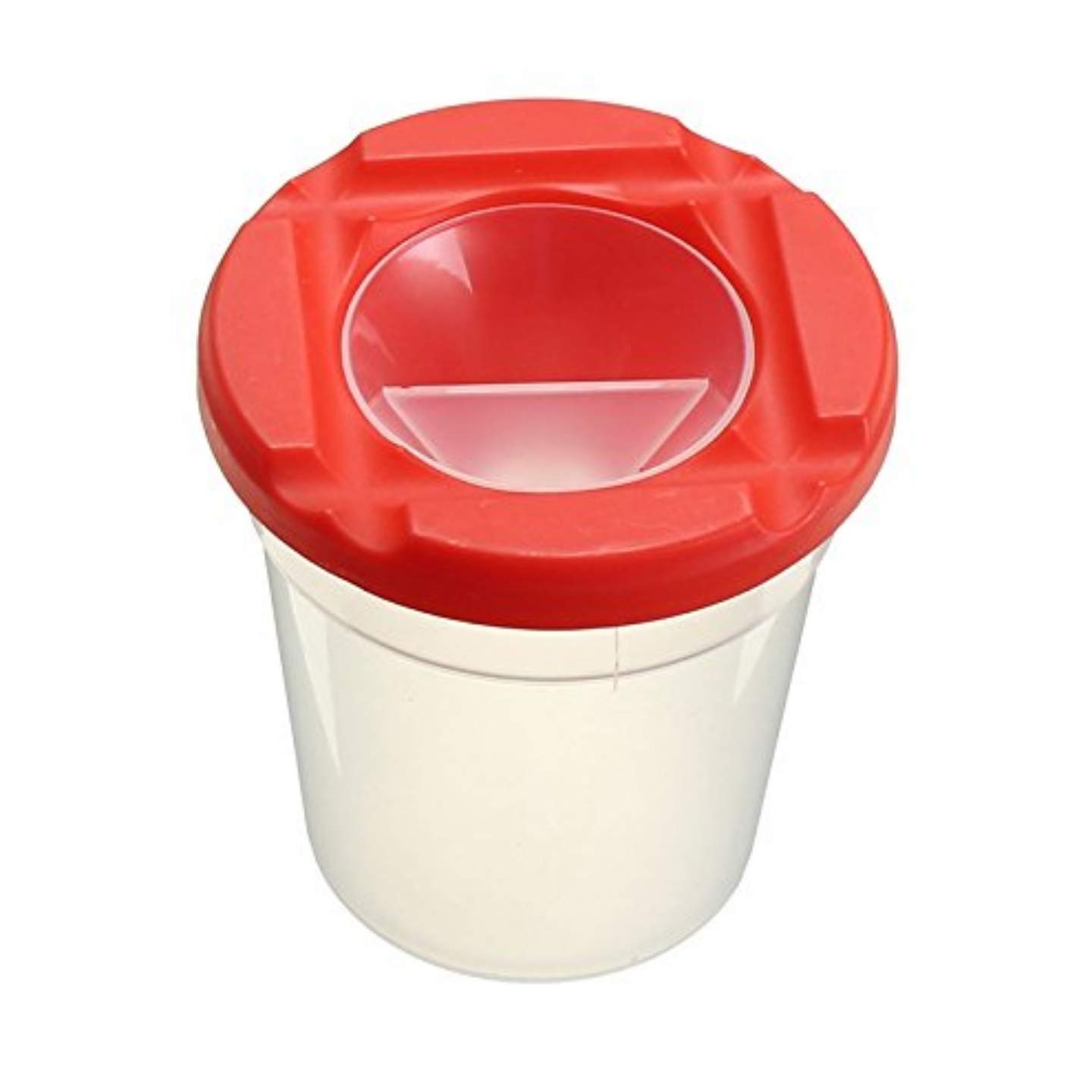 Qatalitic Colourful Non Spill Paint Pots & Lids (Set of 2) for Beginners to Professionals Art & Craft Tool 2