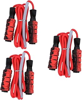 Sosoport 3pcs exercise machines gym equipment Steel wire jump rope adult jump rope skipits for kids jumpropes jump rope exercise adjustable skipping rope adults skipping rope sports cable