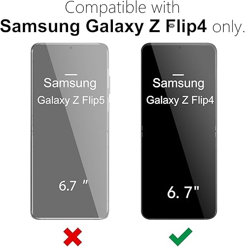 Miniatura 2 de oakxco Funda para teléfono Samsung Galaxy Z Flip 5, agarre de silicona líquida, bonita funda delgada y delgada de goma suave de TPU lisa para