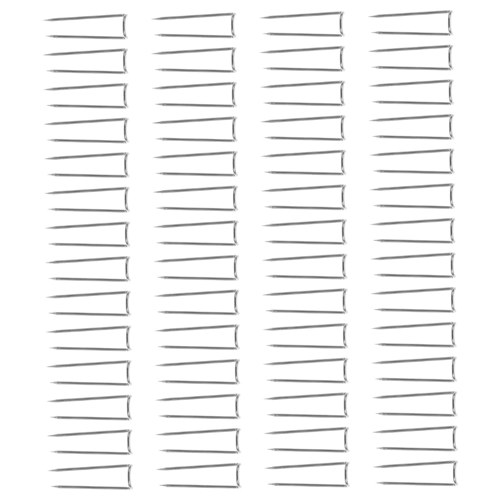 DOITOOL 200pcs U-Shaped Patchwork Needle Sewing Corsage Pins Solid Sewing Supplies for Decorative Projects