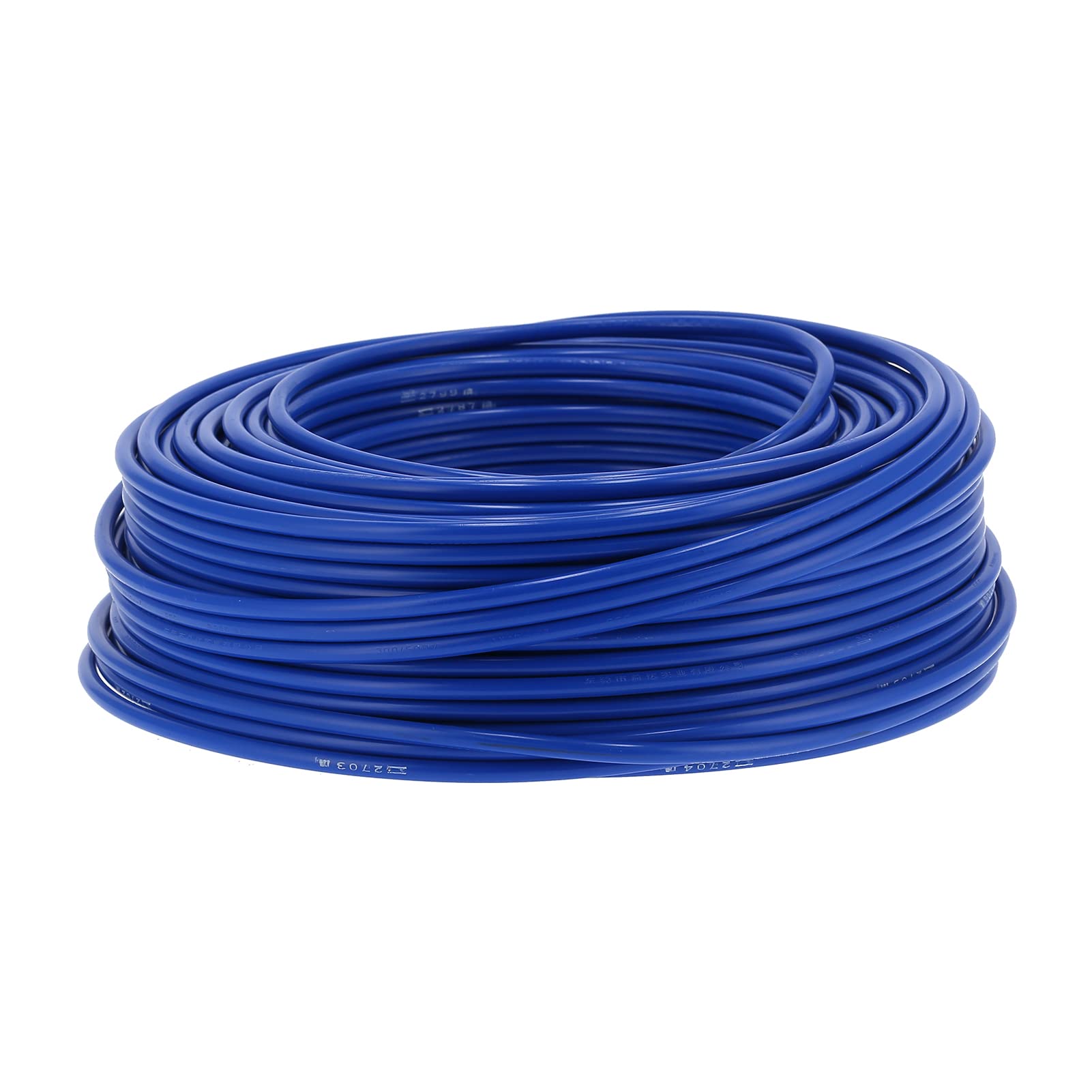 Przewód elektryczny Miedziany 7-żyłowy kabel w izolacji PVC Akcesoria zasilające 100 metrów BVV 1x10 AC300V Niebieski przewód PVC do sprzętu AGD Małe narzędzia elektryczne