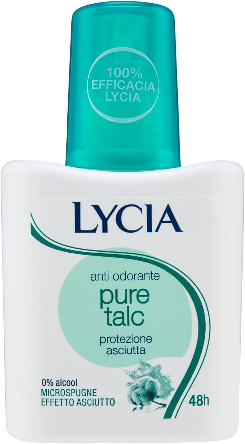 Pure Talc, Anti-Odour, Dryness Protection, 75 ml