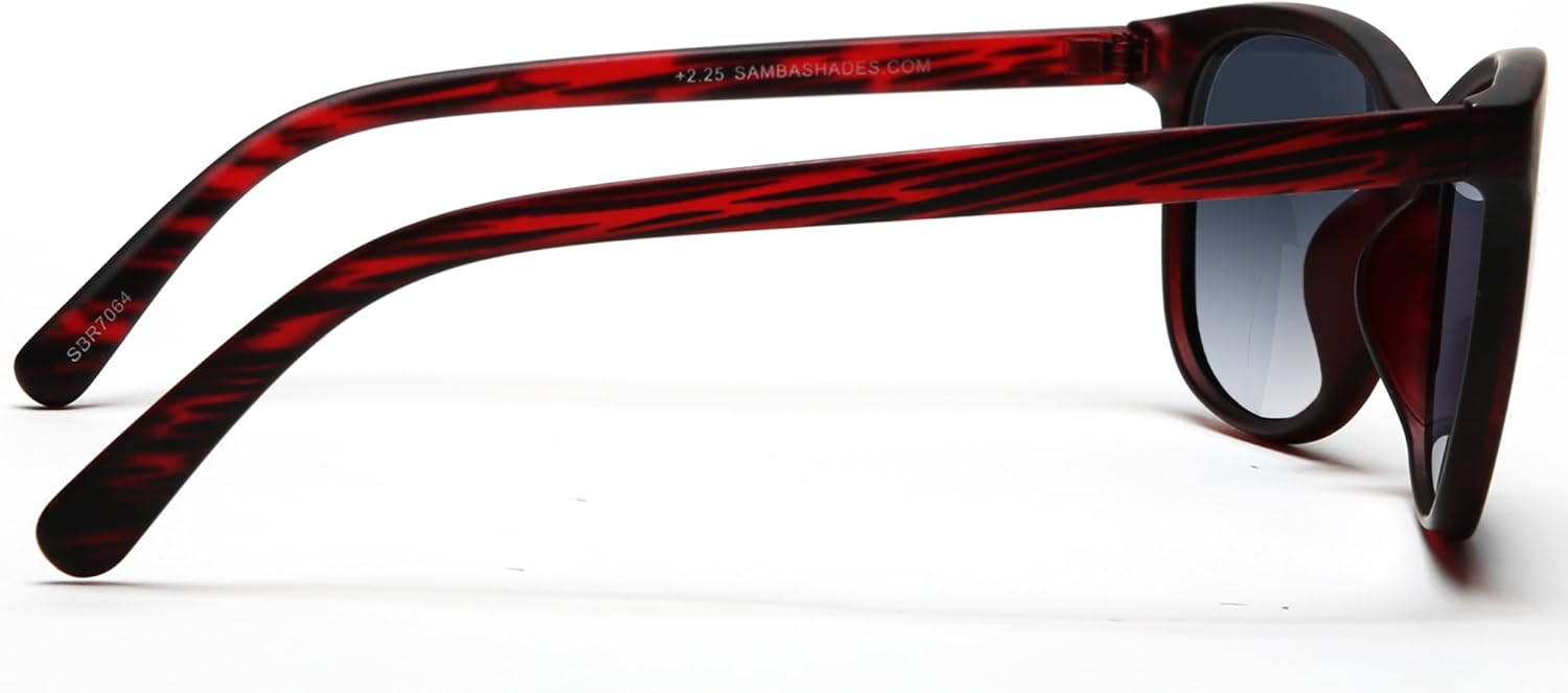 SAMBA SHADES Bifocal Built In Reading Sunglasses Fashion Readers Sun Glasses for Men and Women