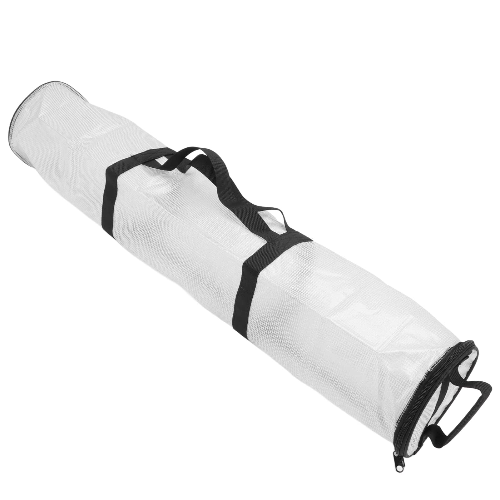 Naroote Wrapping Paper Storage, Wrapping Storage PVC Clear Wrapping Paper Storage Bag Wrap Simplify Wrap Storage Box for Closets, Under Beds, Or (Transparent White)