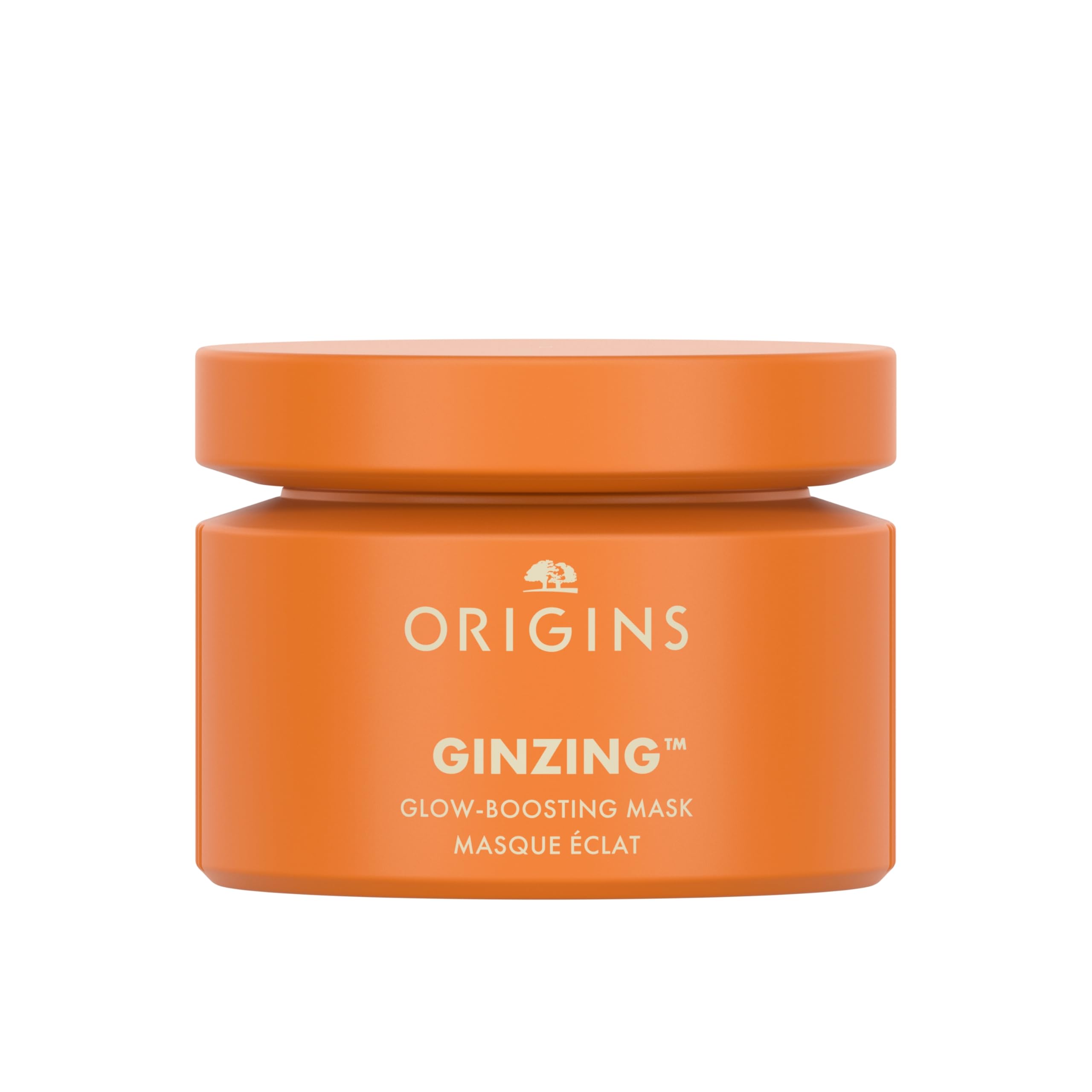 GinZing Glow-Boosting Face Mask | Visibly Brightens Skin Now & Over Time | With Vitamin C & Caffeine from Coffee Beans, 75 ml
