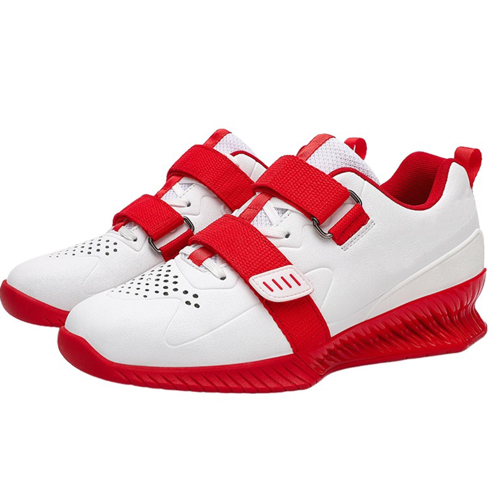 Zapatillas De Halterofilia Olímpica, Zapatillas Levantamiento De Pesas para Hombre, Entrenamiento Cruzado, Equipamiento Levantamiento, Ligeras, Resistentes Al Desgaste, Ajuste Cómodo