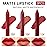 BINGBRUSH Crayon Matte Longwear Lipstick Pack Set,Moisture Smooth Color Stick Ultimate Lip Crayon for Makeup Collection - Waterproof Velvet Lipgloss (3pcs 08&09&10, 3 Count (Pack of 1))