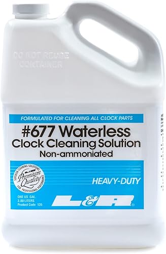 L & R #677 Solución de limpieza de reloj sin agua