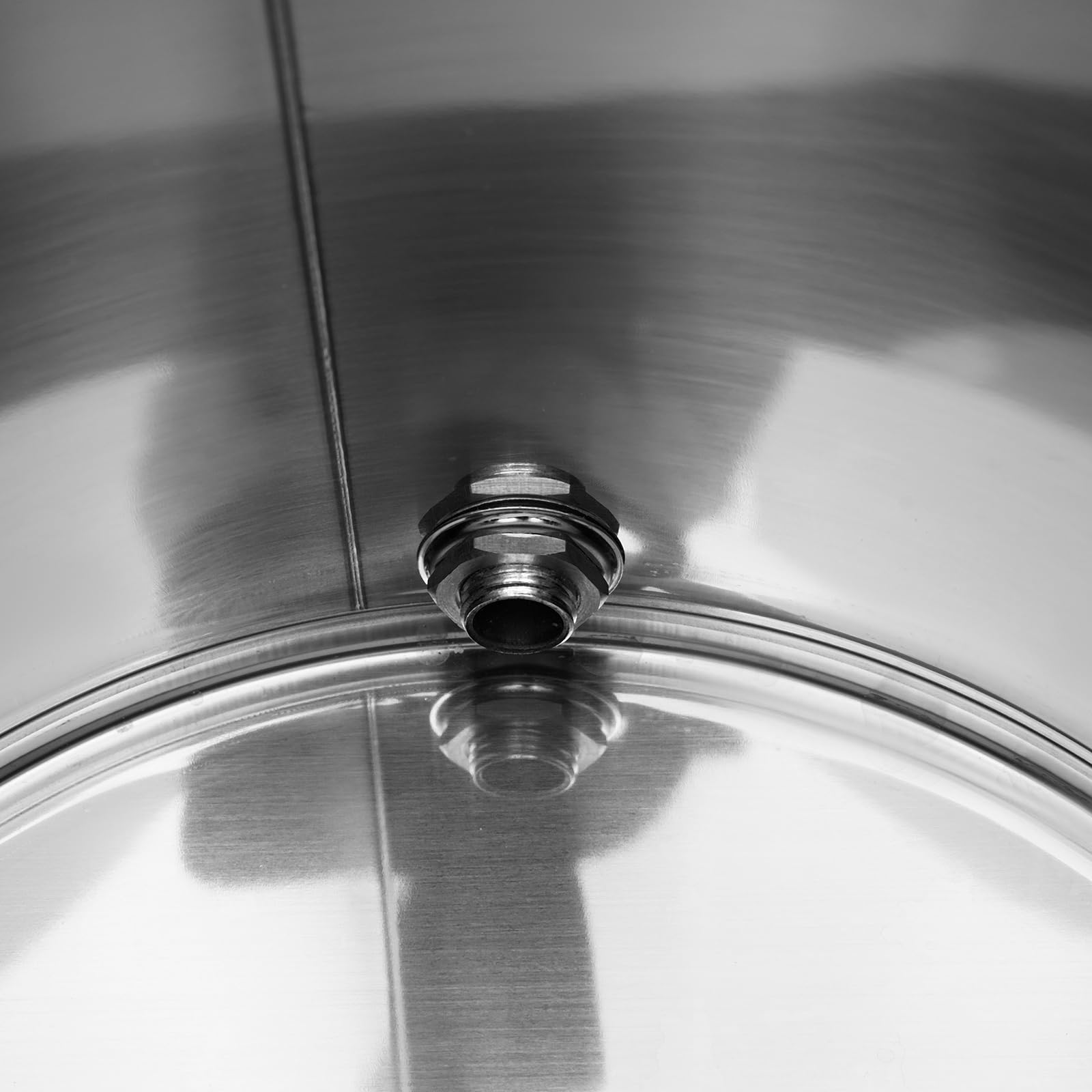 Contenitore termico in acciaio inox, 14 l, per il trasporto, professionale, per gastronomia, con manici per il trasporto, per cibi e bevande, tè freddo, latte, caffè