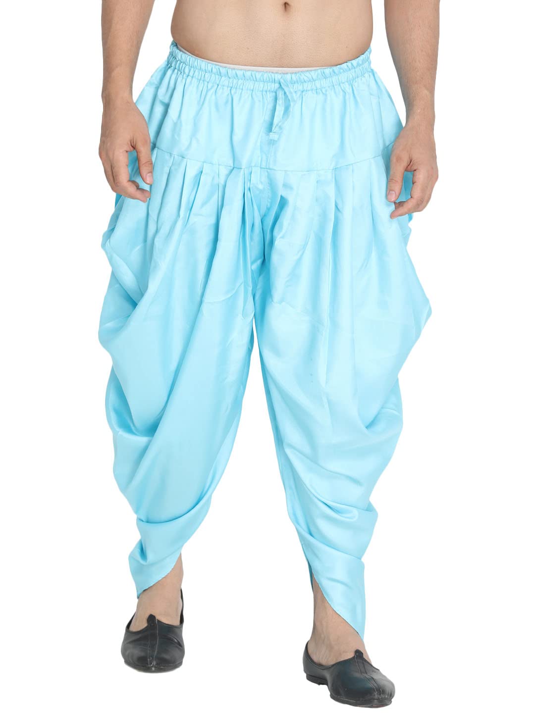 Men's Cotton Satin Blend Regular Fit Dhoti Pant-image-38