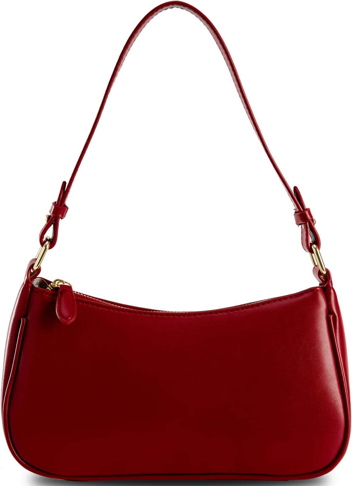 Shoulder Bags for Women Leather Hobo Sling Tote Handbag Retro Clutch Purse with 2 Removable Straps and Zipper Closure