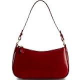 Shoulder Bags for Women Leather Hobo Sling Tote Handbag Retro Clutch Purse with 2 Removable Straps and Zipper Closure