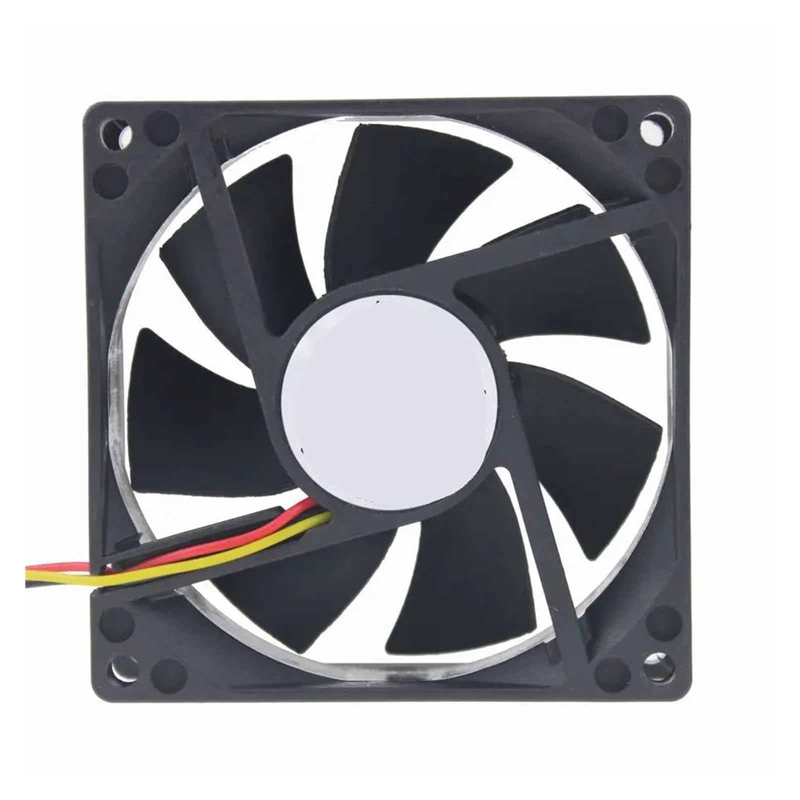 JJKKOZVQF 5PCS 8025 12V 3Pin Cooler 80x80x25mm Electric Fan 80mm 25mm Radiator