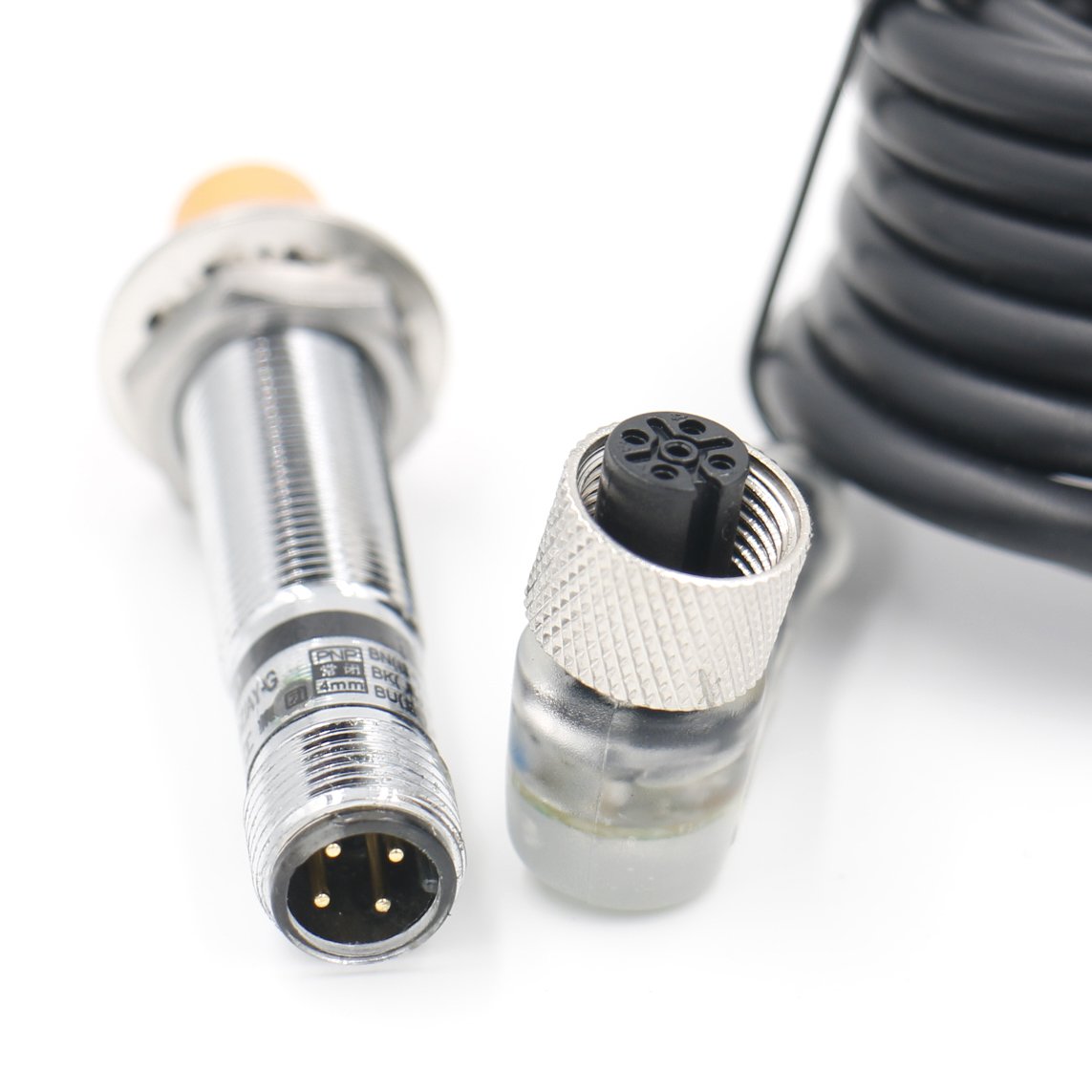 heschen inductiva Sensor de proximidad Interruptor LJ12 A3 – 4-Z/AY-G detector de 4 mm 6 – 36 V 200 mA PNP Normalmente cerrado (NC) 3 alambre