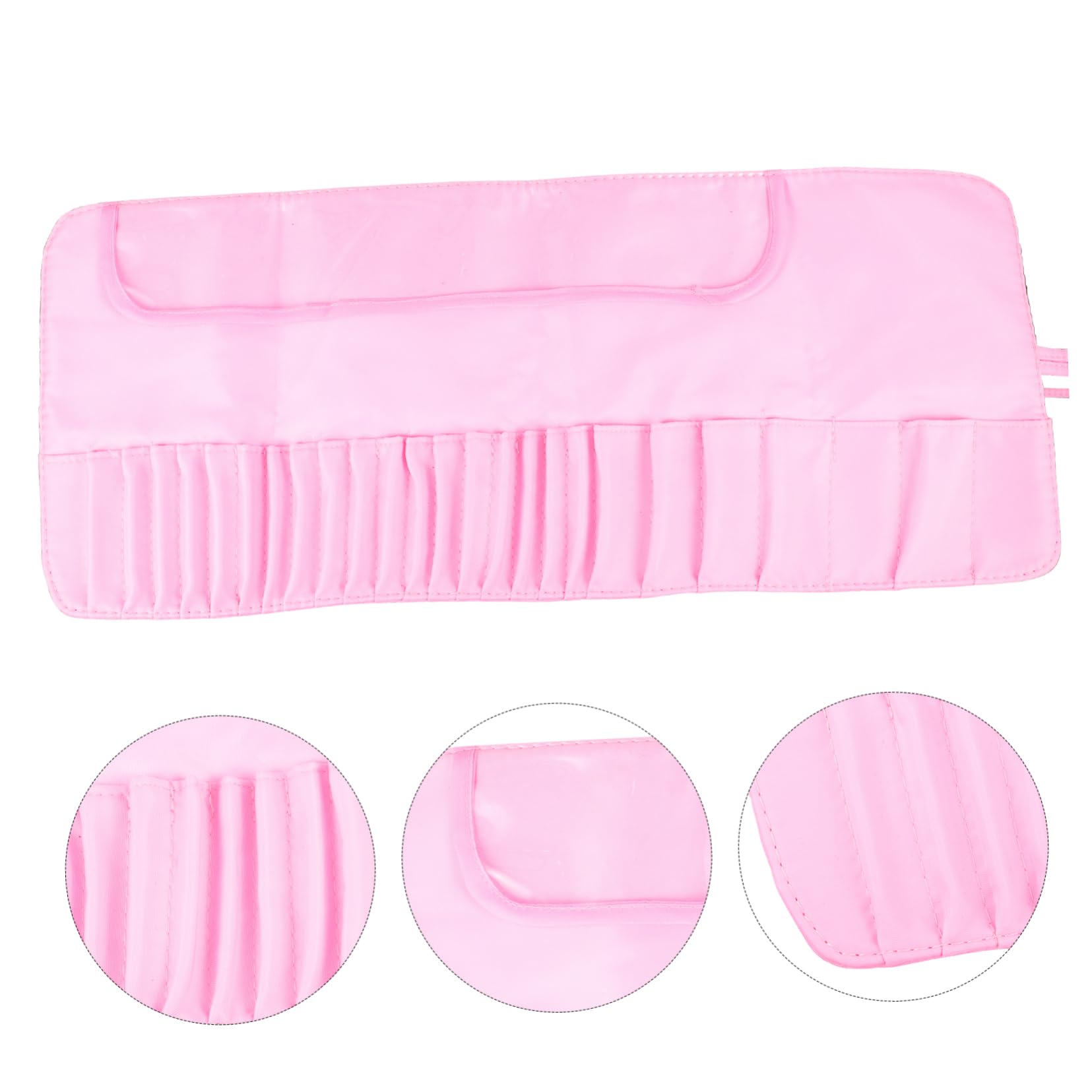 Didiseaon 3pezzi Organizer Per Pennelli Trucco Da Viaggio Borsa Cosmetica e Portatile Capacità Per Lip Gloss e Utensili Per Nail Art