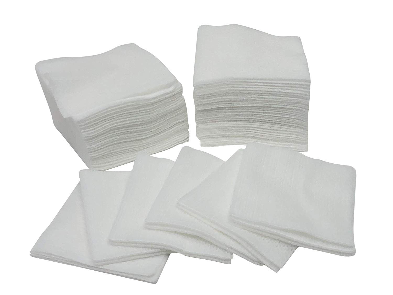 200 PCS (4" X 4") Premium 4-ply Non-Woven, Non-Sterile Sponge Gauze Pad- Medical, Dental, Salon, All Purpose Gauze Sponges Pads -(1 Pack)-White — Amazon image 2