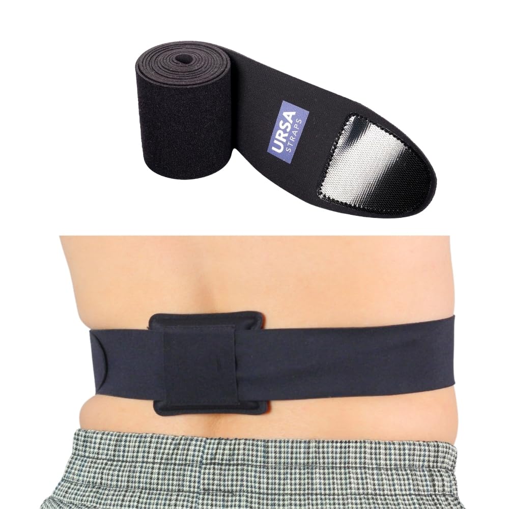 URSA Belt - Correa de cintura ajustable y cómoda para transmisores inalámbricos - Bolsa no incluida, Black, Up to 115cm (45.3 inches) in length