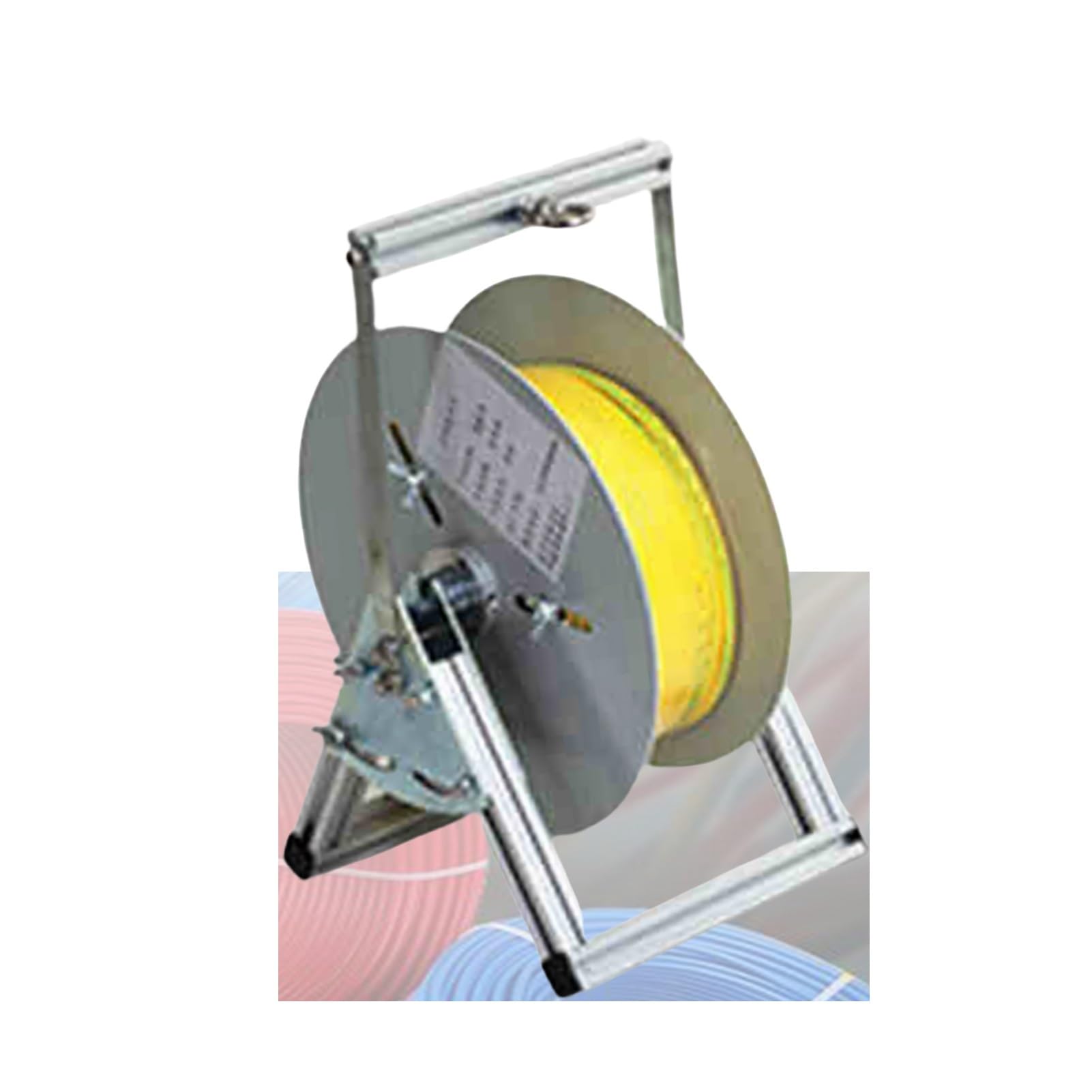 WDSOPK Wire Spool Rack,Bulk Cable Holder,Multiple Axle Caddy with Wheels,Portable Dispenser,for Electrical Industrial (1 Rods Wire)