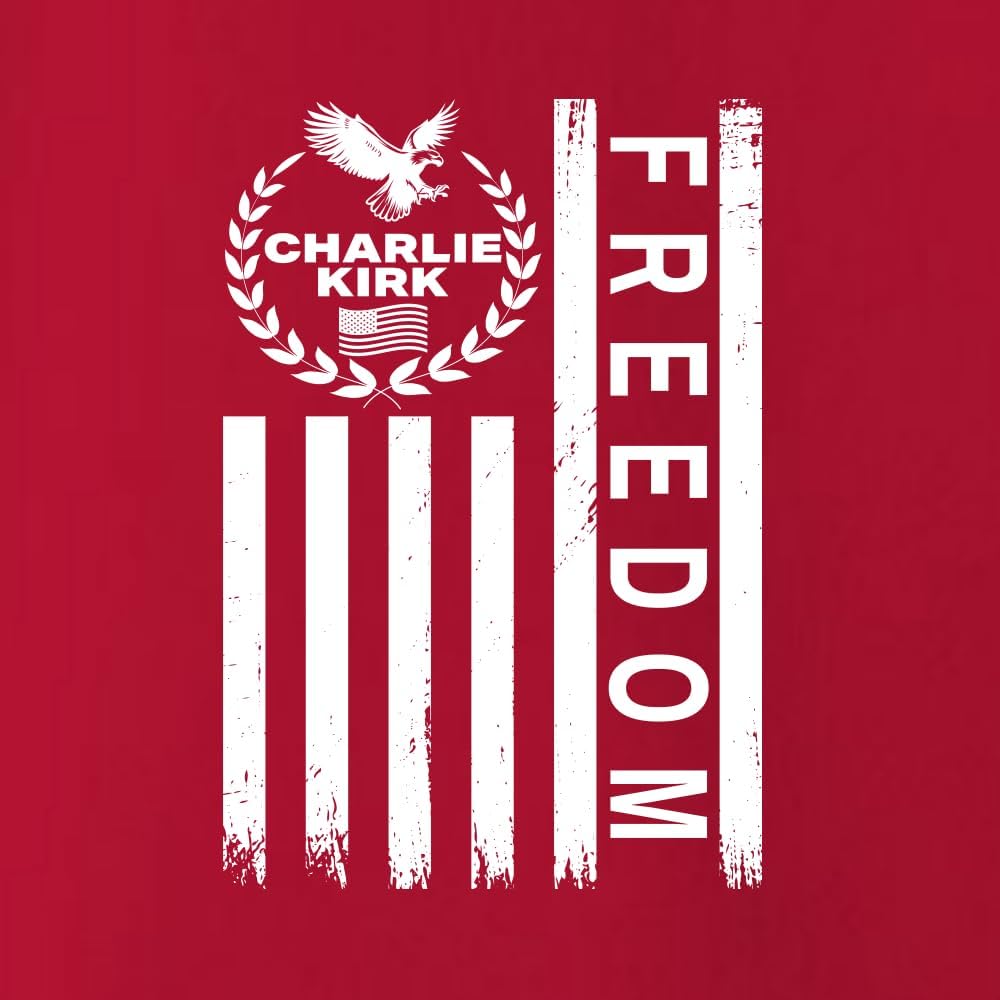 Freedom God Family Patriotism Shirt – Red White and Blue Front and Back Men's T-Shirt