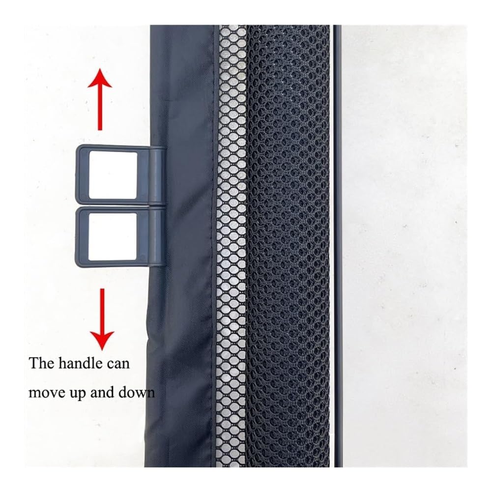 Puerta retráctil para mascotas para puertas y escaleras, puerta de seguridad extra ancha para perros, perfecta para uso en interiores y exteriores
