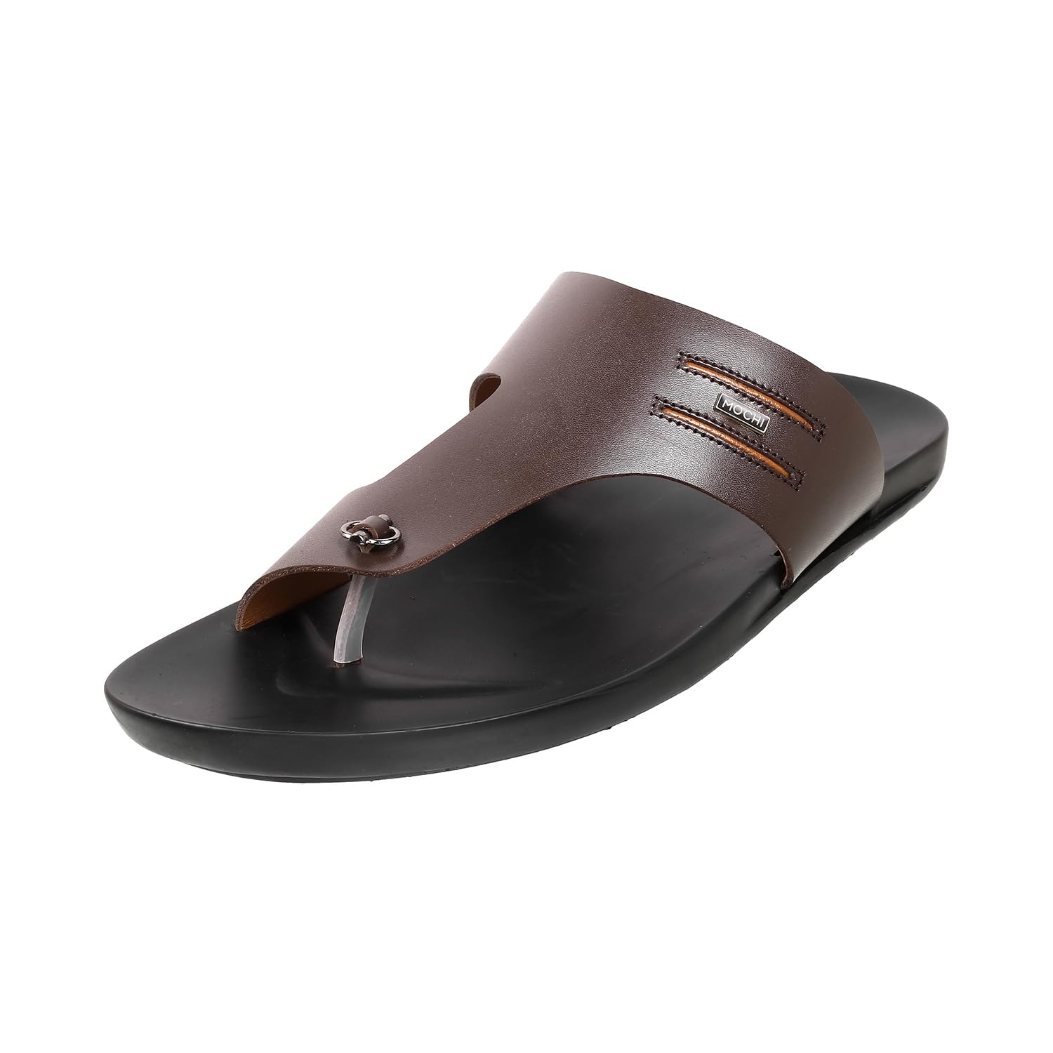 Mochi Men Brown Synthetic Leather Slip-on Chappal UK/6 EU/40 (16-339) (B0CW1VGWPK) Amazon Price History, Amazon Price Tracker