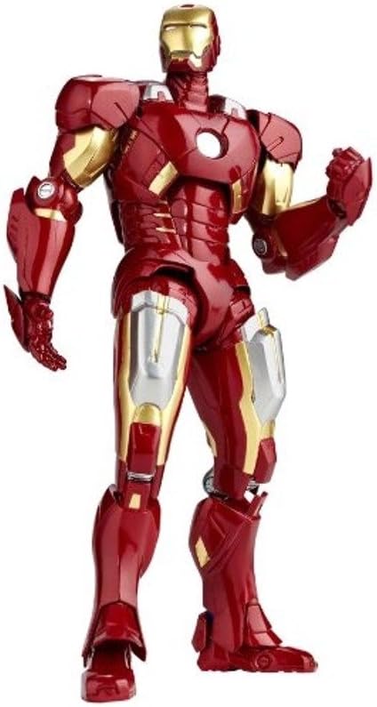 Iron Man Mark VII SCI-FI Revoltech Series No.042 Japanese Import PVC Action Figure - The Avengers