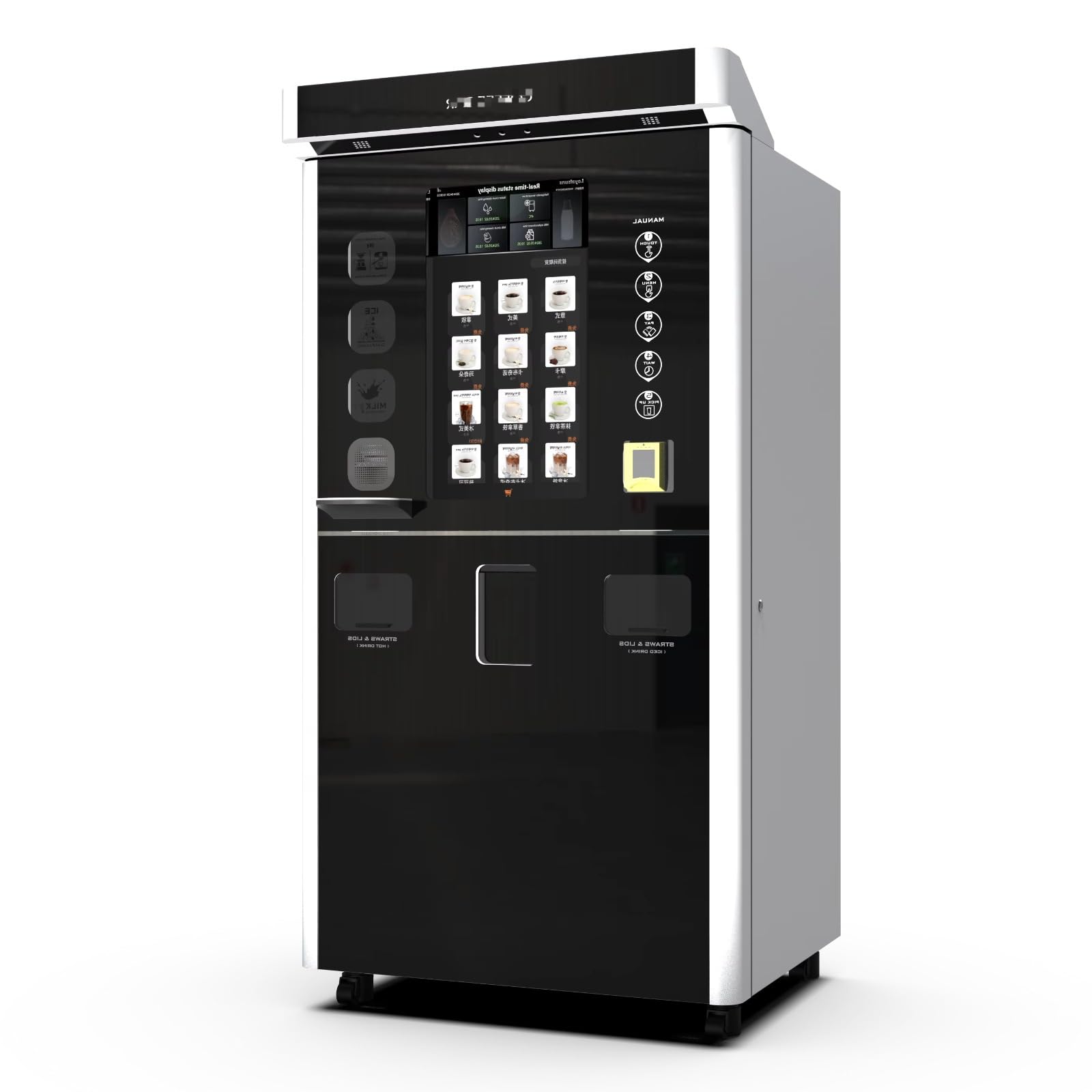 Coffee vending machines for sale multi-functional electronic vending machines multiple payment methods - commercial vending equipment suitable for