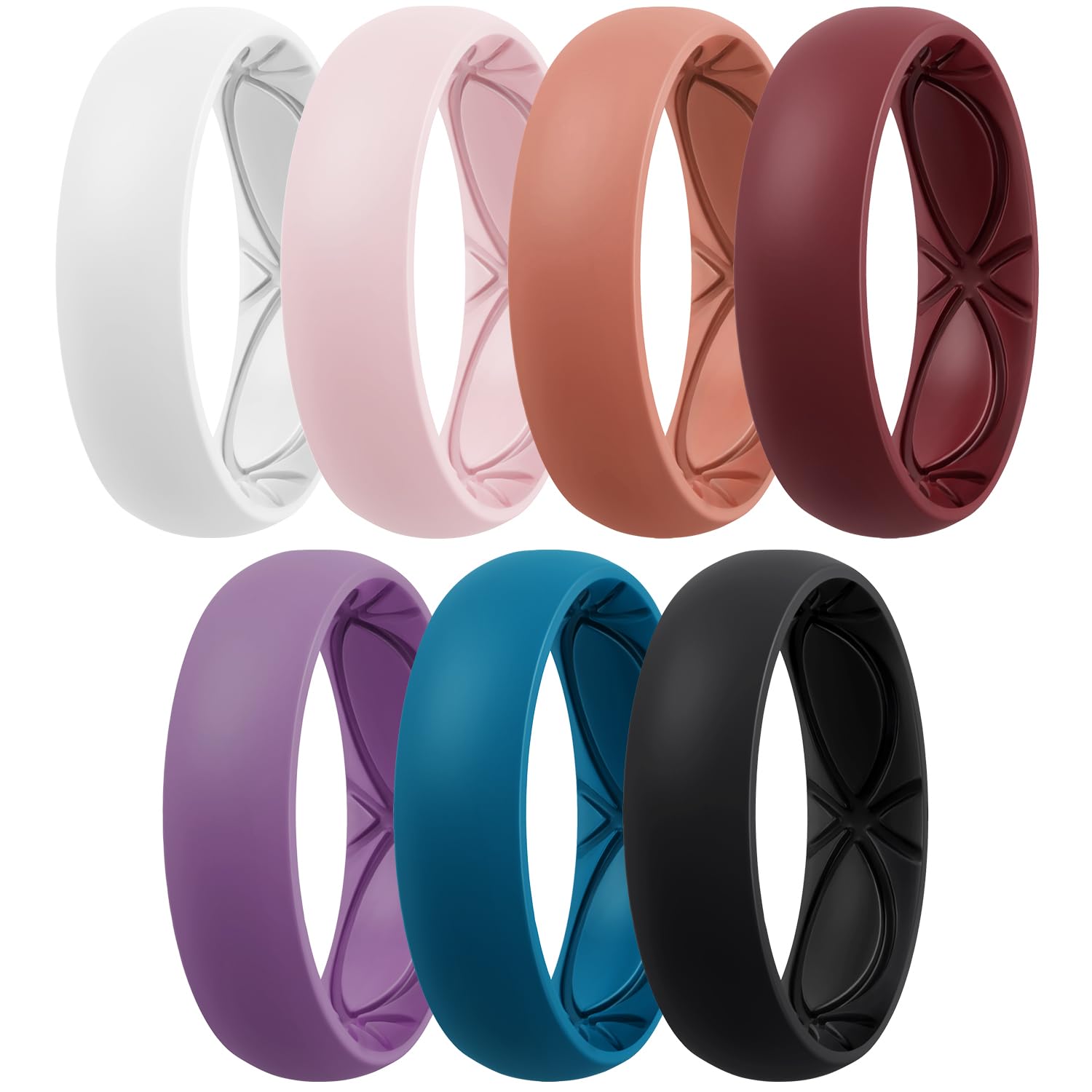 Egnaro 4/5/8 Variety Multipack Ergonomic Breathable Bridal Rings Sets
