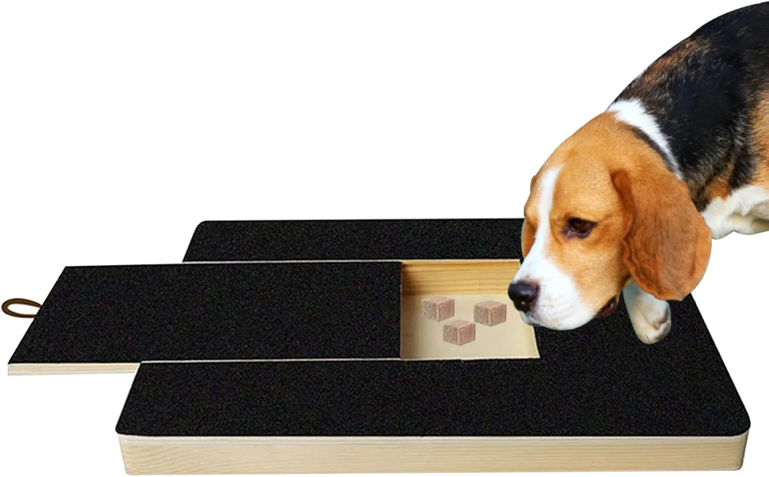 Murezima Dog Nail Scratchboard, Reuseable Scratch Square for Dogs Nails