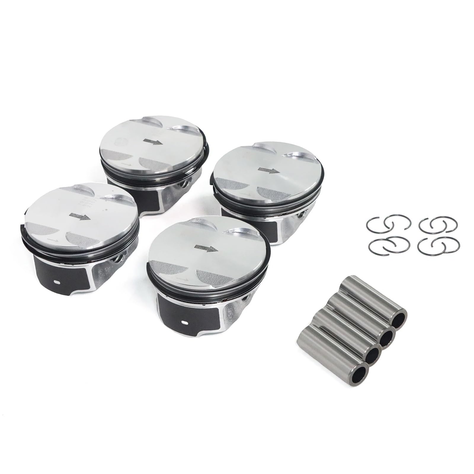 Pistone Motore Kit pistone e fasce elastiche motore 1Set per Chevy Captiva Cobalt Equinox HHR Impala 2.4L installare