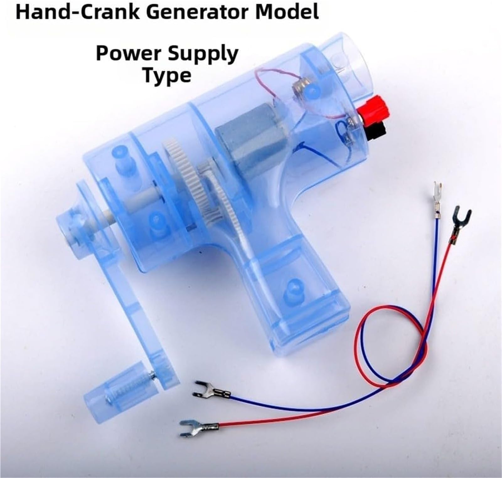Handkurbelgenerator Mini-Dynamo-Modell Elektromagnetische Stromerzeugung Experimentierkasten Physiklehrmittel Für Grundschüler