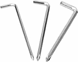 本LA-2‐7 Z-Type Screwdriver L-Shaped 90-Degree Right-Angle Elbow Bend