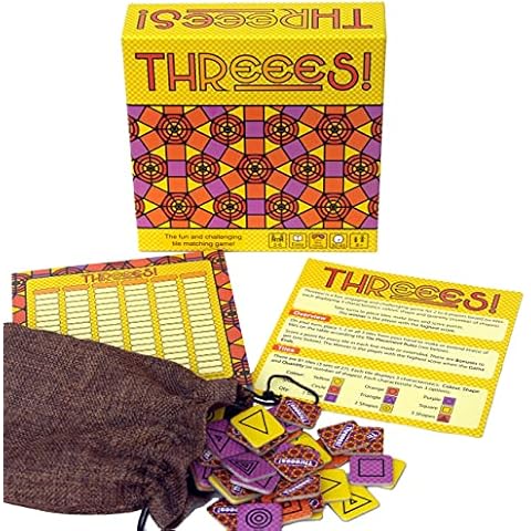 Threees! - Competitive Tile-Matching Game for All Cover
