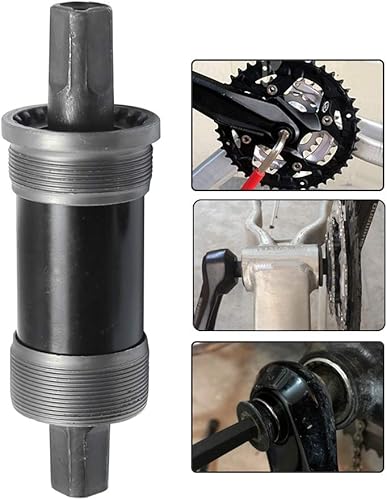 Miniatura 38 de Soporte inferior para bicicleta de montaña Soporte inferior cónico cuadrado Bicicletas 2.677 in Reemplazo para Shimano Tourney Serie TX800