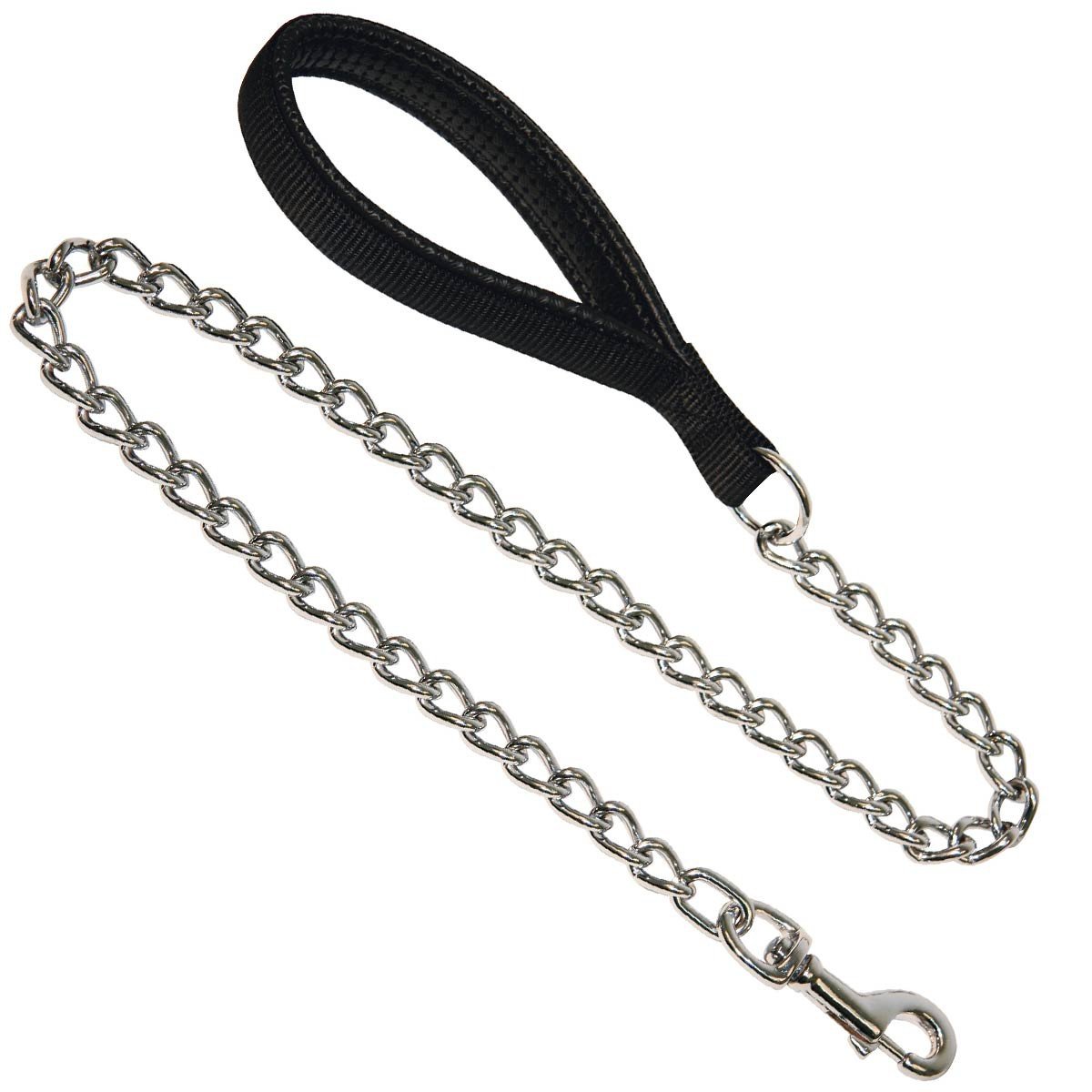 Kerbl Miami Plus Chain Leash, 100 cm, Black