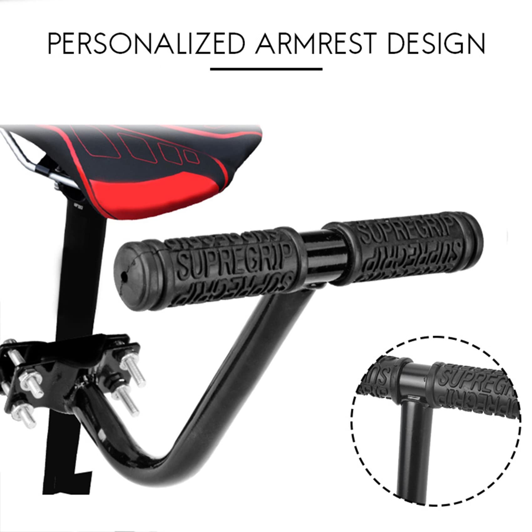 Set di Poggiapiedi del Bracciolo del Posteriore della Bicicletta, Posteriore della Bici