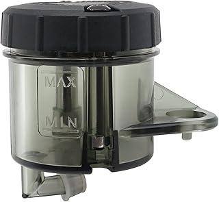 Motorcycle Brake Fluid Reservoir, Foot Brake Master Cylinder Oil Cup Tank for Can Am Outlander 450 500 650 800 850 1000 Renegade 500 570 650 800 850 1000 Defender Maverick Traxter (OEM# 705601020)